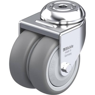 Blickle LMDA-TPA 75KF Dubbel zwenkwiel Wieldiameter: 75 mm Draagvermogen (max.): 100 kg 1 stuk(s)