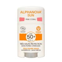 Alphanova Sun Sun stick face pink SPF50+ 12 Gram - thumbnail