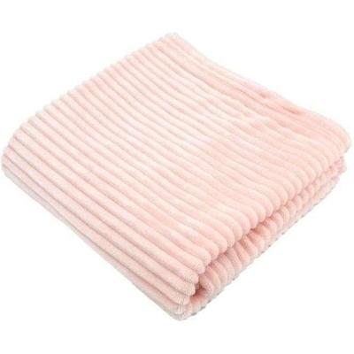 Boudoir deken - DOMIVA - Blush - 75 x 100 cm - Corduroy, zacht en warm