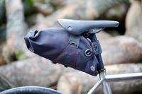 SILCA zadeltas "grinta" saddle bag grinta black - thumbnail