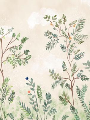 Dutch Cute Walls- Botanical Blvd 212x280cm - CW6128-1