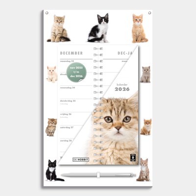 Katten Omslag Kalender 2026