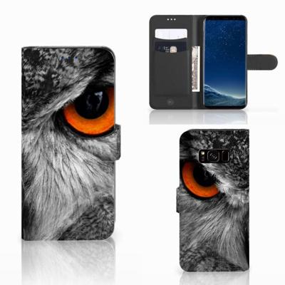 Samsung Galaxy S8 | Telefoonhoesje | Met pasjeshouder | Uil Samsung Galaxy S8 | Telefoonhoesje | Met pasjeshouder | Uil