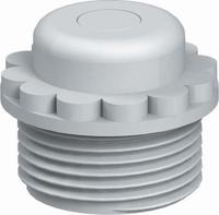 OBO Bettermann 90 M32 GE Trapvormige nippel Polyethyleen Lichtgrijs 25 stuk(s) - thumbnail