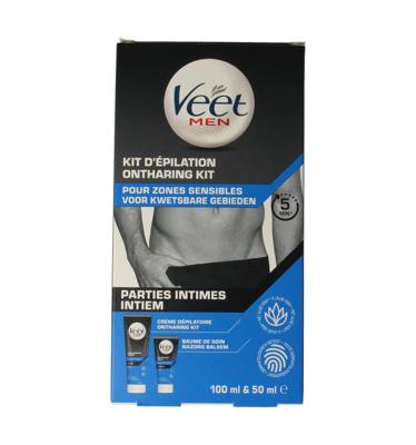 Veet Men hair removal kit intimate body parts 150 Milliliter