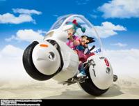 Dragon Ball S.H. Figuarts Vehicle with Figure Bulma's Motorcycle Hoipoi Capsule No. 9 17 cm - thumbnail