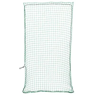 VidaXL Aanhangwagennet elastisch touw 6x3 m polypropeen groen