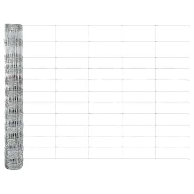 Weidehekwerk Zilver 25 x 1.2 m Gegalvaniseerd staal