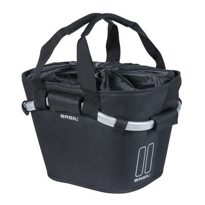 Basil classic carry all kf - fietsmand - voorop - zwart