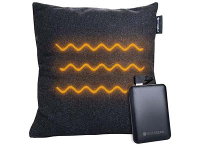 Draadloos oplaadbaar warmtekussen - olijfgroen