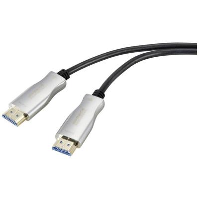 SpeaKa Professional SP-9019356 HDMI-kabel HDMI Aansluitkabel HDMI-A-stekker, HDMI-A-stekker 50.00 m Zwart 4K UHD, Afgeschermd SpeaKa Professional SP-9019356 HDMI-kabel HDMI Aansluitkabel HDMI-A-stekker, HDMI-A-stekker 50.00 m Zwart 4K UHD, Afgeschermd