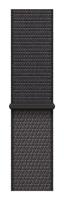 Apple Watch Band - Geweven sportbandje - 42 mm - Donkergrijs - Eén maat voor de meeste polsen - thumbnail