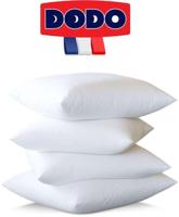 DODO - Set van 4 grote zachte kussens - 60 x 60 cm - 100% polyester VOLUPT'AIR - Wit - thumbnail