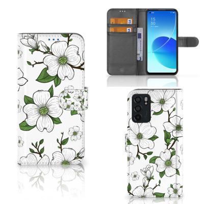 OPPO Reno6 5G Hoesje Dogwood Flowers OPPO Reno6 5G Hoesje Dogwood Flowers