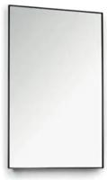 Royal Plaza Merlot spiegel 120x80cm zonder verlichting rechthoek Glas Zwart mat - thumbnail