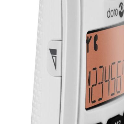 Doro PhoneEasy 100W - Duo DECT telefoon - Wit - thumbnail