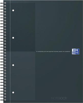 Oxford INTERNATIONAL Notebook Actie 30 jaar, 160 bladzijden, ft A4+, gelijnd, zwart Oxford INTERNATIONAL Notebook Actie 30 jaar, 160 bladzijden, ft A4+, gelijnd, zwart