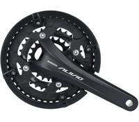 Shimano crankstel 9 speed alivio t4060 met 175mm crankarm 48 x 36 x 26t zwart - thumbnail