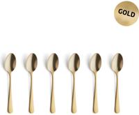 Amefa Trend Theelepels 6 Stuks Goud - thumbnail