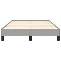 Bedframe stof lichtgrijs 120x200 cm - thumbnail