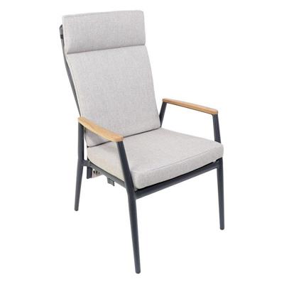 Lakeshore verstelbare dining stoel midnight grey sunny creme Oosterik Home - Oosterik home