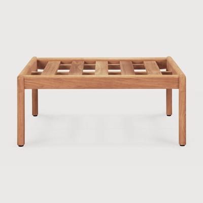 Ethnicraft Hocker 'Jack' Teakhout, kleur Naturel Ethnicraft Hocker 'Jack' Teakhout, kleur Naturel