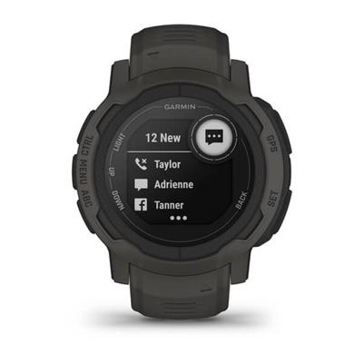 Smartwatch GARMIN Instinct 2 45 mm 0,9" Zwart Grafiet Donker grijs - thumbnail