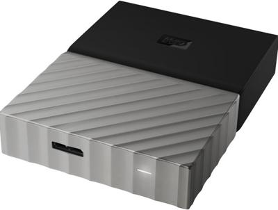 WD My Passport Ultra WDBTLG0020BGY - Vaste schijf - gecodeerd - 2 TB - extern (draagbaar) - USB 3.0 - 256-bits AES WD My Passport Ultra WDBTLG0020BGY - Vaste schijf - gecodeerd - 2 TB - extern (draagbaar) - USB 3.0 - 256-bits AES