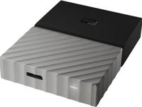 WD My Passport Ultra WDBTLG0020BGY - Vaste schijf - gecodeerd - 2 TB - extern (draagbaar) - USB 3.0 - 256-bits AES - thumbnail