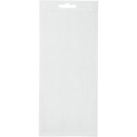 Creativ Company Stickers, randen, vel 10x23 cm, wit, 1 vel - thumbnail