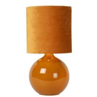 Lucide ESTERAD - Tafellamp - Ø 24 cm - 1xE14 - Okergeel - thumbnail