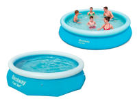 Bestway zwembad fast set rond 305 (blauw/lichtblauw) - thumbnail