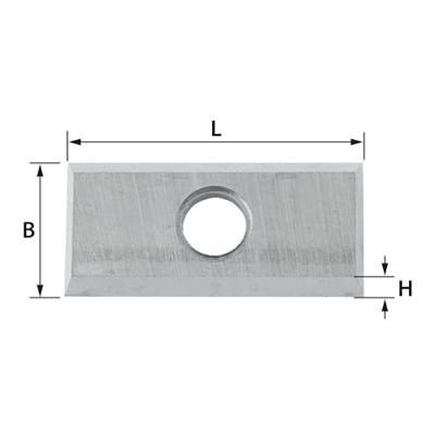 ENT HW keermes 19.5x9x1.5 mm - 7900505