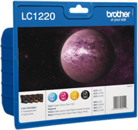 Brother inktcartridge, 300 pagina's, OEM LC-1220VALBP, 4 kleuren - thumbnail