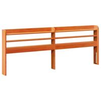 Bedframe zonder matras massief grenenhout wasbruin 180x200 cm - thumbnail