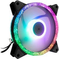 Inter-Tech RS-071 RGB PC-ventilator Zwart, Wit - thumbnail
