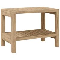 VidaXL Badkamertafel 60x30x45 cm massief teakhout - thumbnail