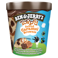 Ben & Jerry's IJs Topped Salted Caramel Brownie 438 ml bij Jumbo - thumbnail