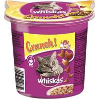 Whiskas Crunch met kip, kalkoen en eend, 5 x 100 gram voordeelverpakking - thumbnail