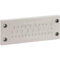 Icotek KEL-DPZ 24/25 Kabeldoorvoeringsplaat Klem-Ø (max.): 12 mm Polyamide, Elastomeer Grijs, Zwart 1 stuk(s) - thumbnail