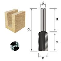 ENT Groeffrees HM 8x20x55mm met HM grondmes, Kolf 8mm - 7910952 - thumbnail