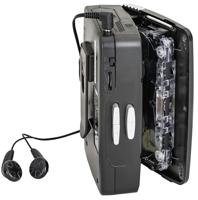 Reflexion WMR01BK Draagbare cassettespeler Zwart-zilver - thumbnail