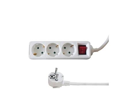 Stekkerdoos BRASQ 3 voudig 1.4 meter wit