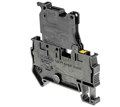 Phoenix Contact 3211903 Zekering-serieklem 6.2 mm Snelaansluiting Zwart 50 stuk(s)