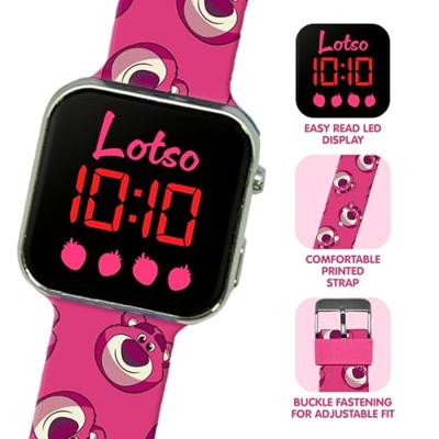 Lotso LED-horloge - KINDERLICENTIE - LTS00017
