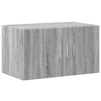 Opbergkast 70x42,5x225 cm bewerkt hout grijs sonoma eikenkleur - thumbnail