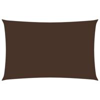 Zonnescherm rechthoekig 5x8 m oxford stof bruin - thumbnail