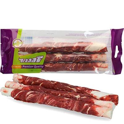 Braaaf Rawhide Twister Rund & Vis (3 st.) - 21 cm Braaaf Rawhide Twister Rund & Vis (3 st.) - 21 cm