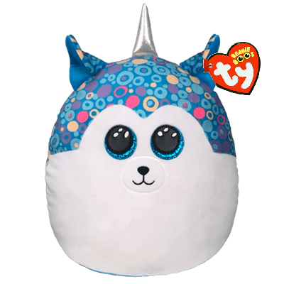 TY Squish A Boo Knuffelkussen Husky Helena 23 cm TY Squish A Boo Knuffelkussen Husky Helena 23 cm