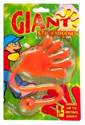 Toys Amsterdam plakhand Giant junior 15 cm siliconen oranje Toys Amsterdam plakhand Giant junior 15 cm siliconen oranje